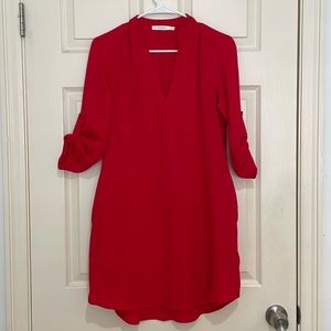 NWOT Lush Red Dress